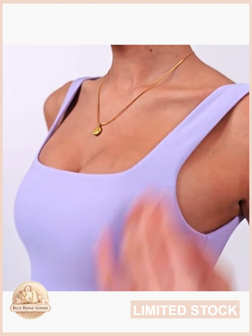 Square Neck Tennis Dress with Built-In Shorts and Pockets Pleated Backless - Picture 7 of 7